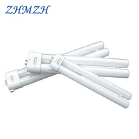 220v party four needles desk lamp tubes eye protection lights 13w 18w 27w square four pin trichromatic tube fluorescent lamps