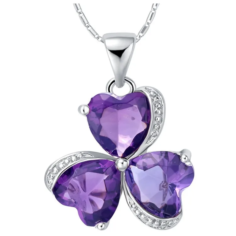 Очаровательное и модное женское колье из белого золота на свадьбу день рождения