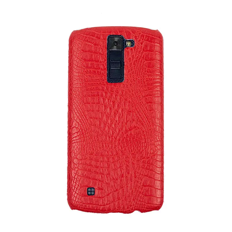 Чехол для LG K8 2016 чехол с твердой кожей крокодила LGK8 K 8 K350E K350N K350 Phoenix 2 5 0 | Мобильные
