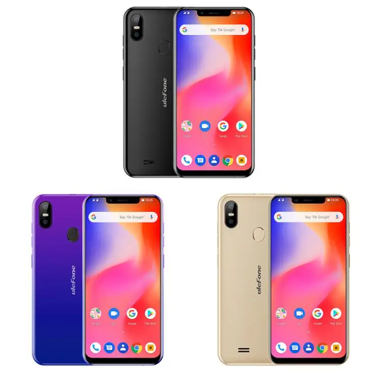Оригинальный Ulefone S10 Pro 19:9 Дисплей Face ID мобильный телефон 5 7 "MT6739WA 4 ядра 2 GB + 16 16MP