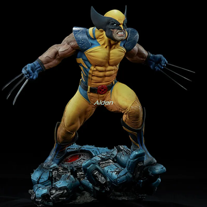 2" X-men статуя супергероя бюст Росомаха полная длина портрет PF Logan Howlett GK фигурка Коллекционная модель игрушки коробка B952