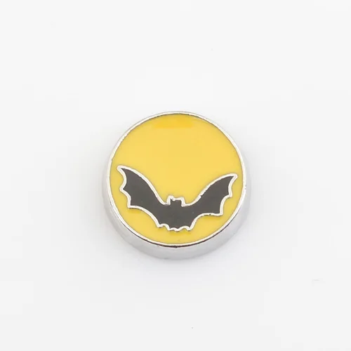 Летучая мышь на Хэллоуин Плавающие Подвески медальоны FC0262|floating charm locket|charm