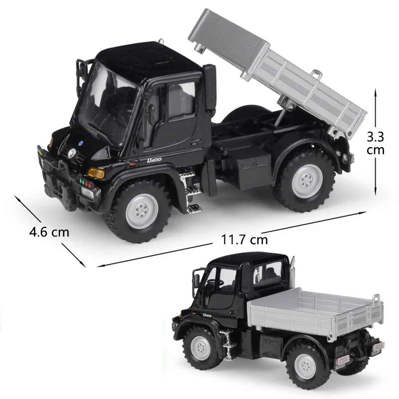 WELLY 1:43 реальная жизнь металлическая модель игрушечного автомобиля Unimog U400