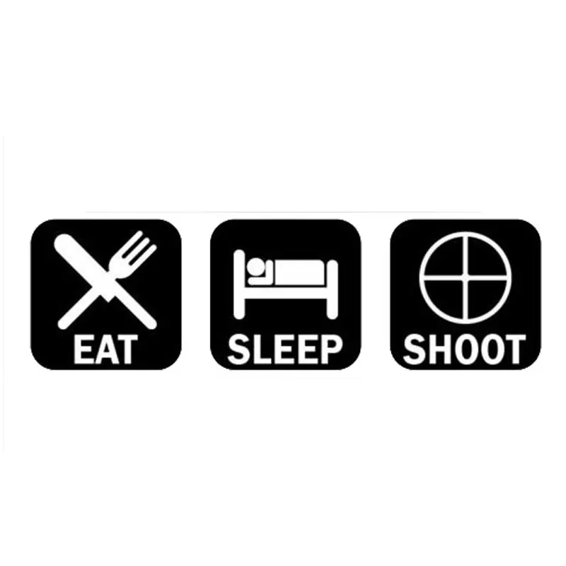 

18 см * 5,3 см креативная личность Спящая съемка смешная игра автомобильные наклейки черные Серебряные Фотообои