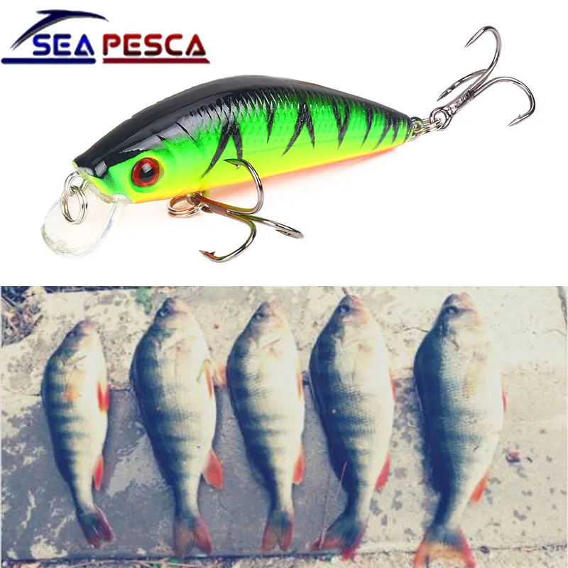 Блесна seapesca рыболовная приманка воблеры твердая искусственная плавающая с