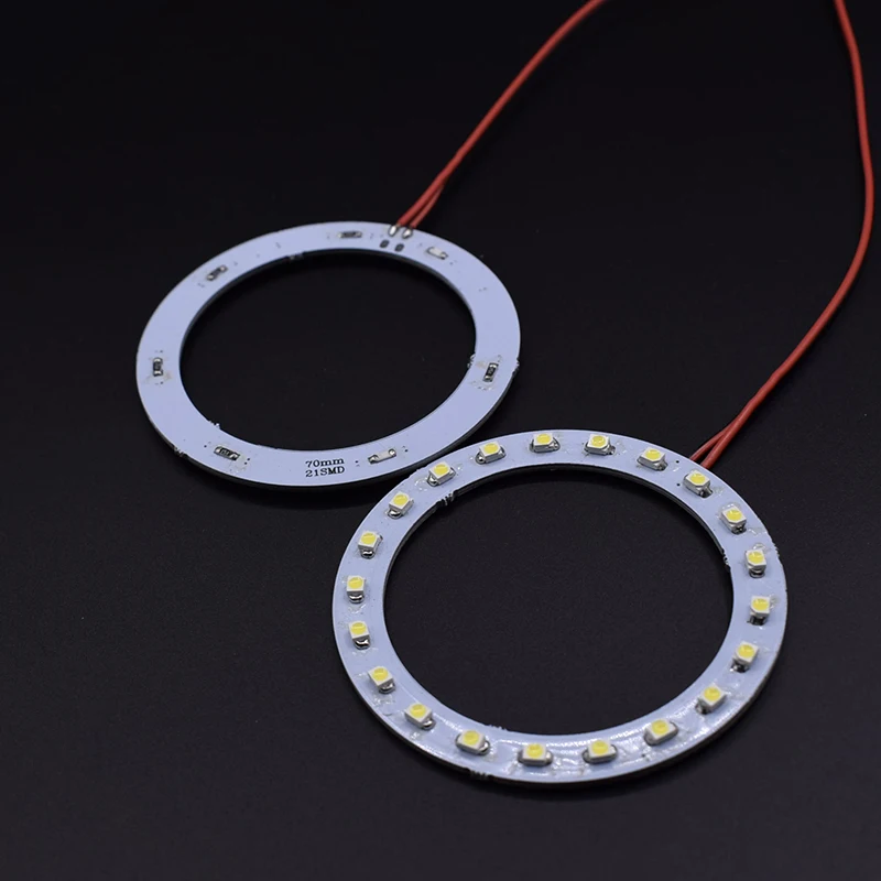 1 шт. x 70 мм 3528 21 SMD СВЕТОДИОДНАЯ Лампа Белая/синяя/желтая/зеленая/красная