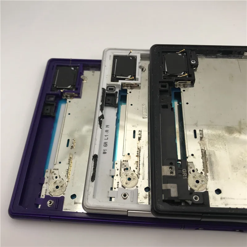 Оригинальная средняя передняя рамка для Sony Xperia Z Ultra XL39h XL39 C6802 C6806 C683 Корпус