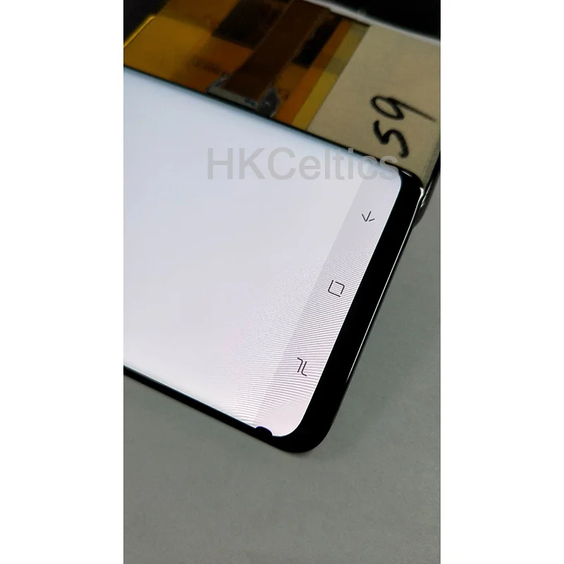 Super AMOLED для samsung Galaxy S9 G960 G960F S9 Plus G965 G965F ЖК-дисплей+ сенсорный экран дигитайзер с небольшим пятном на краю