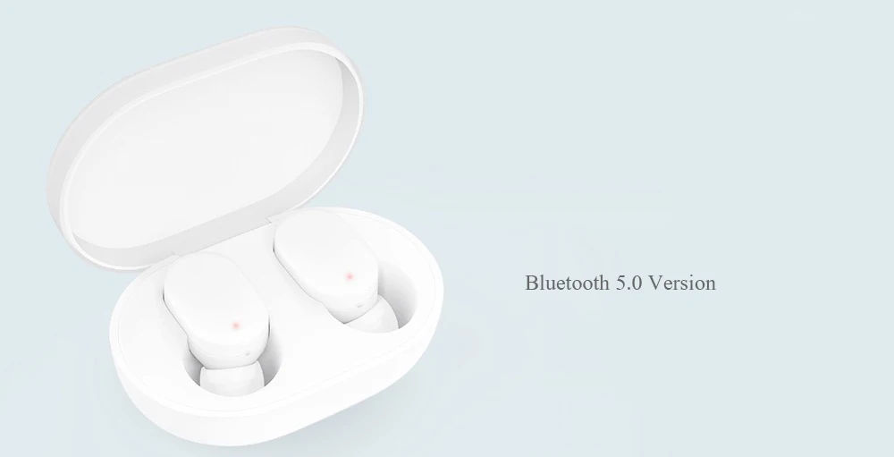 Xiaomi Mijia AirDots TWS Bluetooth 5,0 беспроводные наушники гарнитура Молодежная версия сенсорное управление с зарядным устройством