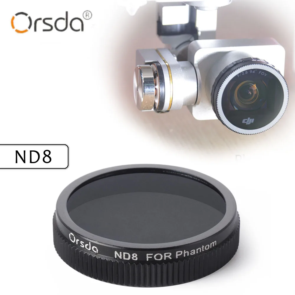 Orsda ND8 Lens Filter for DJI phantom 4 3 Gimbal Camera Ultraviolet UAV Quadcopter drone parts accessories | Электроника