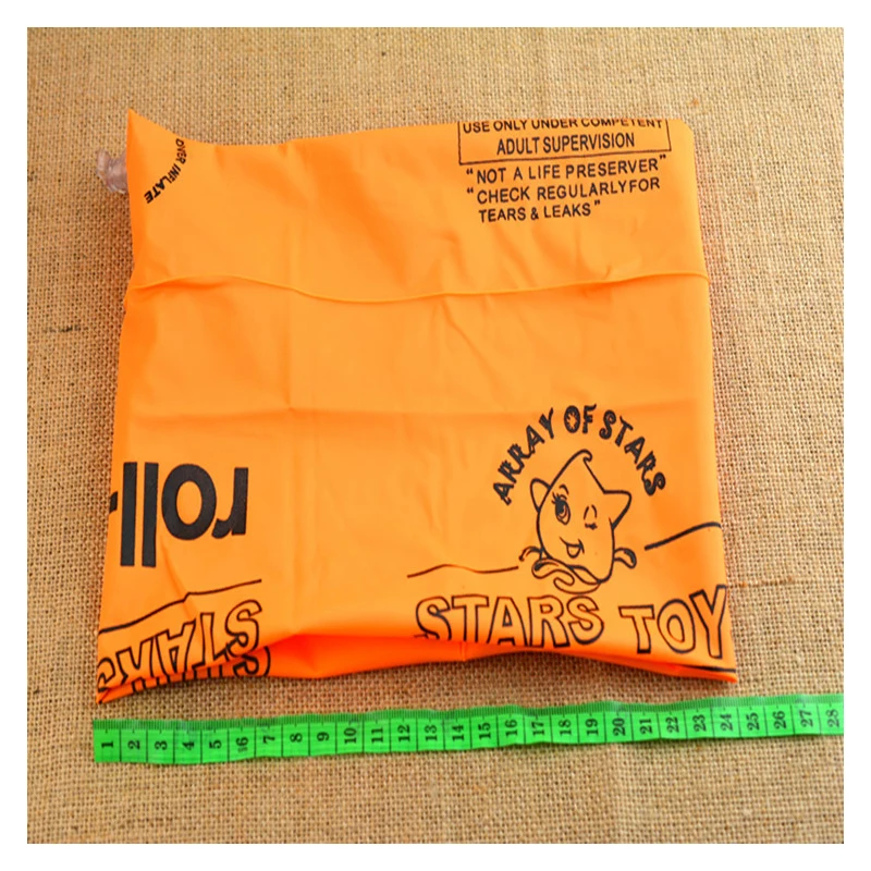 Пластиковые оранжевые тренировочные плавательные элементы газовый рот две