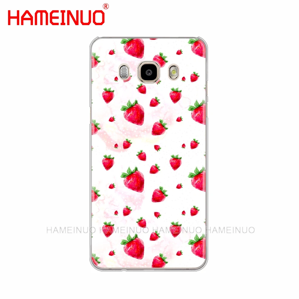 HAMEINUO чехол для телефона с клубничным молоком и фруктами Samsung Galaxy J1 J2 J3 J5 J7 MINI ACE 2016