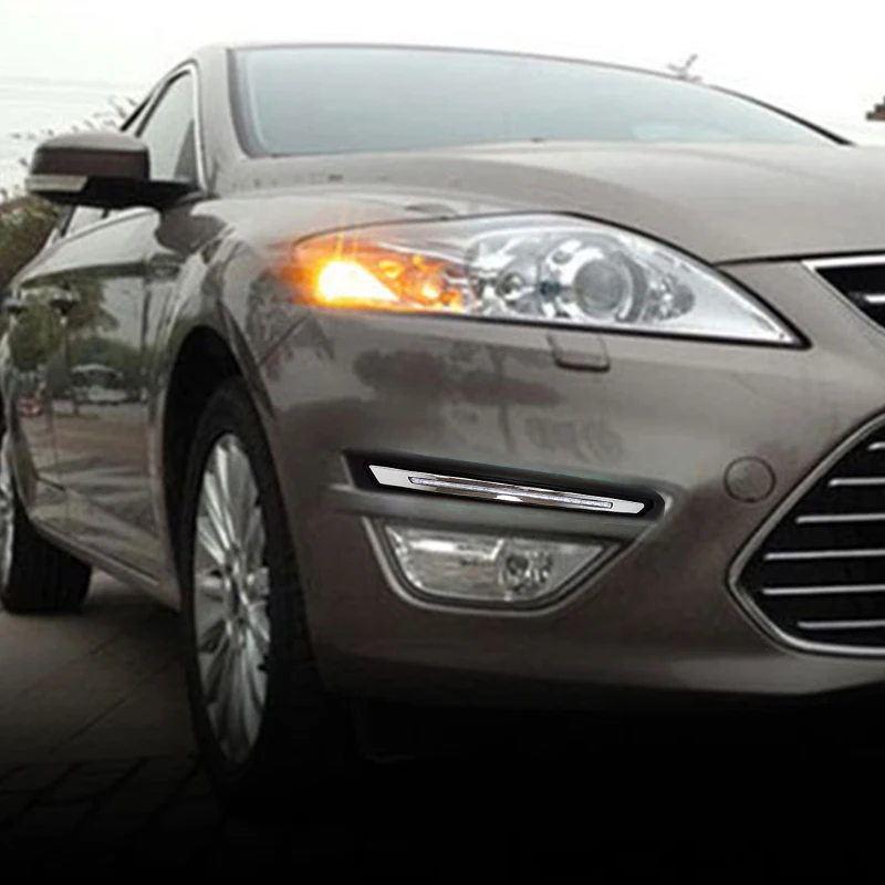 Hlxg 2 шт светодиодный DRL дневного света для Ford Mondeo 2011 2012 Белый левой и правой