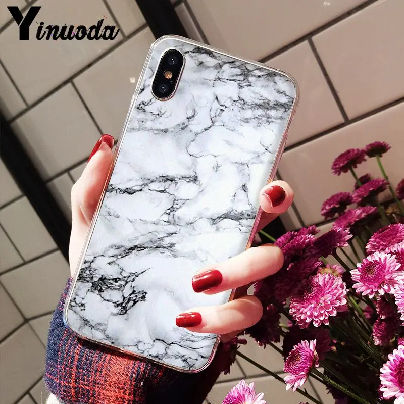 11pro MAX мрамор DIY Окрашенные красивые аксессуары для телефона чехол iPhone 8 7 6 6S Plus X XS