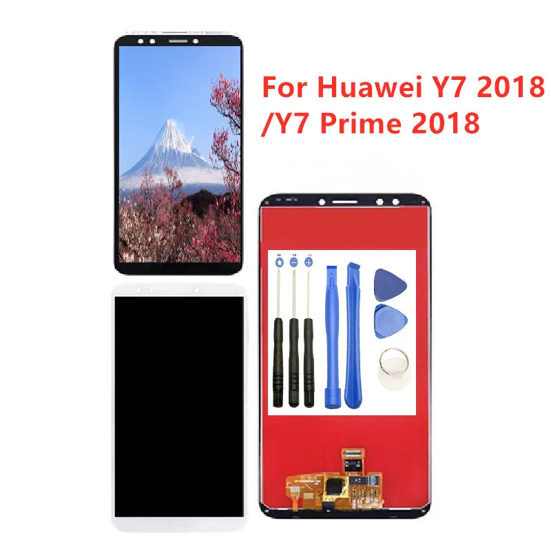 Для Huawei Y7 2018 ЖК-дисплей LDN-L01 LDN-L21 LDN-LX3 Дисплей Сенсорный экран в сборе для Prime