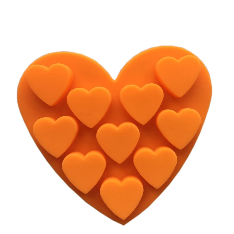 Силиконовая мини форма для торта 10 отверстий|Формы тортов| |