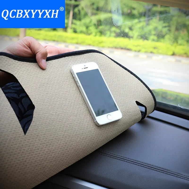 Коврик для приборной панели QCBXYYXH Volkswagen Tiguan 2017 2018 защитный коврик салона Photophobism Pad