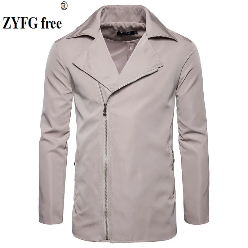 Новинка 2017 Стильная осенне зимняя мужская Повседневная ветровка модная куртка