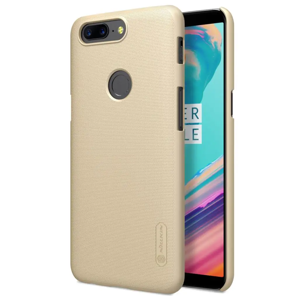 OnePlus 5T чехол матовый A5010 Nillkin Frosted Shield Жесткий Чехол для | Мобильные телефоны и