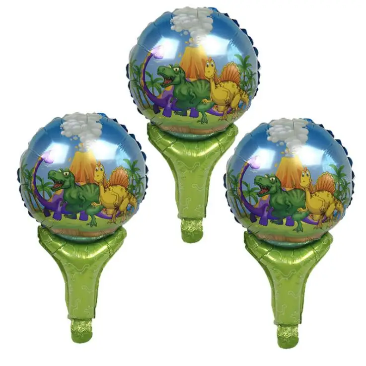 Hand balloon x 5pcs 20 шт мотив динозавра бумажная салфетка одноразовая салфетка Беби Шауэр детский Декор для вечеринки в честь Дня Рождения бумажное полотенце одноразовая посуда - Цвет: Hand balloon x 5pcs