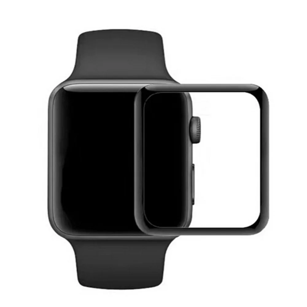 3D изогнутая защитная пленка из закаленного стекла с полным покрытием для iwatch Apple