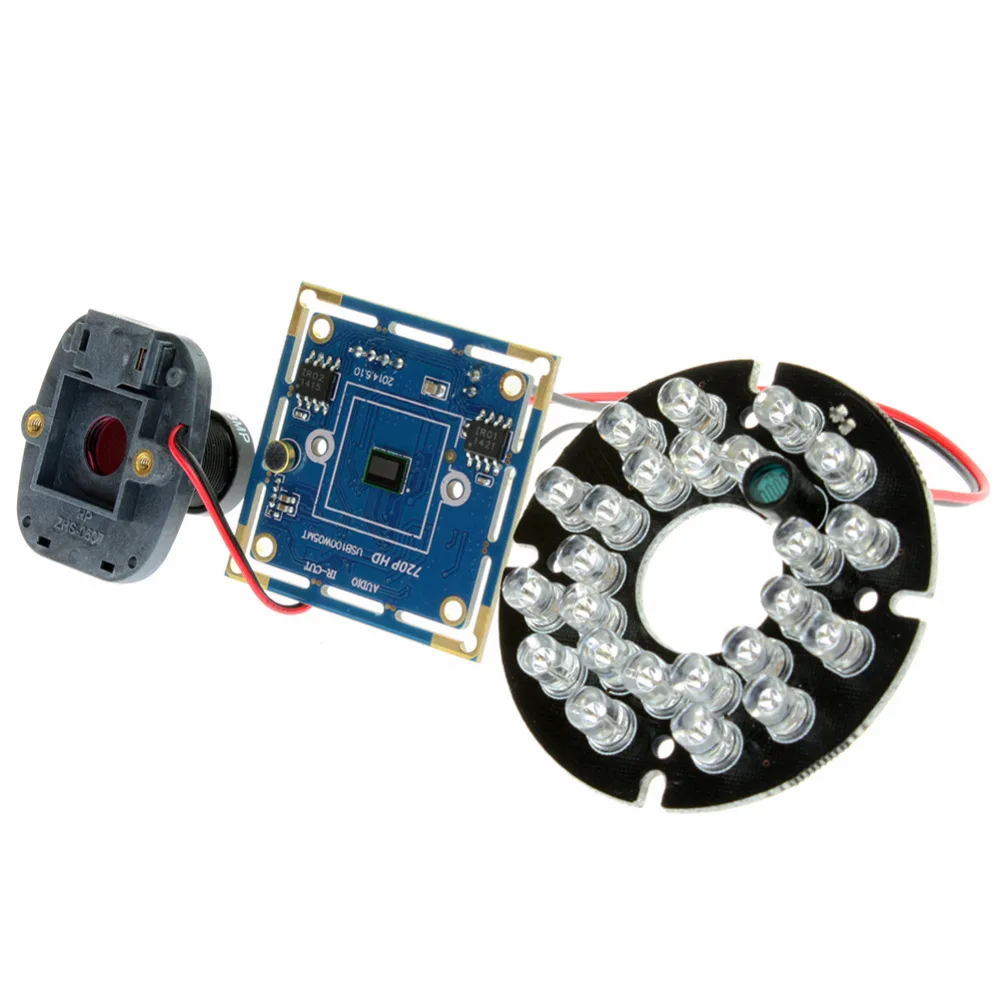 720P CMOS OV9712 сенсор cctv Бесплатный драйвер MJPEG &amp YUY2 Широкоугольный 2 8 мм объектив cmos ir