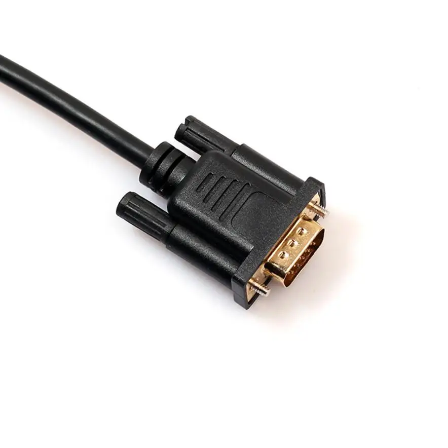 HIPERDEAL HDMI к VGA ПК ТВ кабель HD конверсионной линии соединительный 6ft/1 8 м Прямая