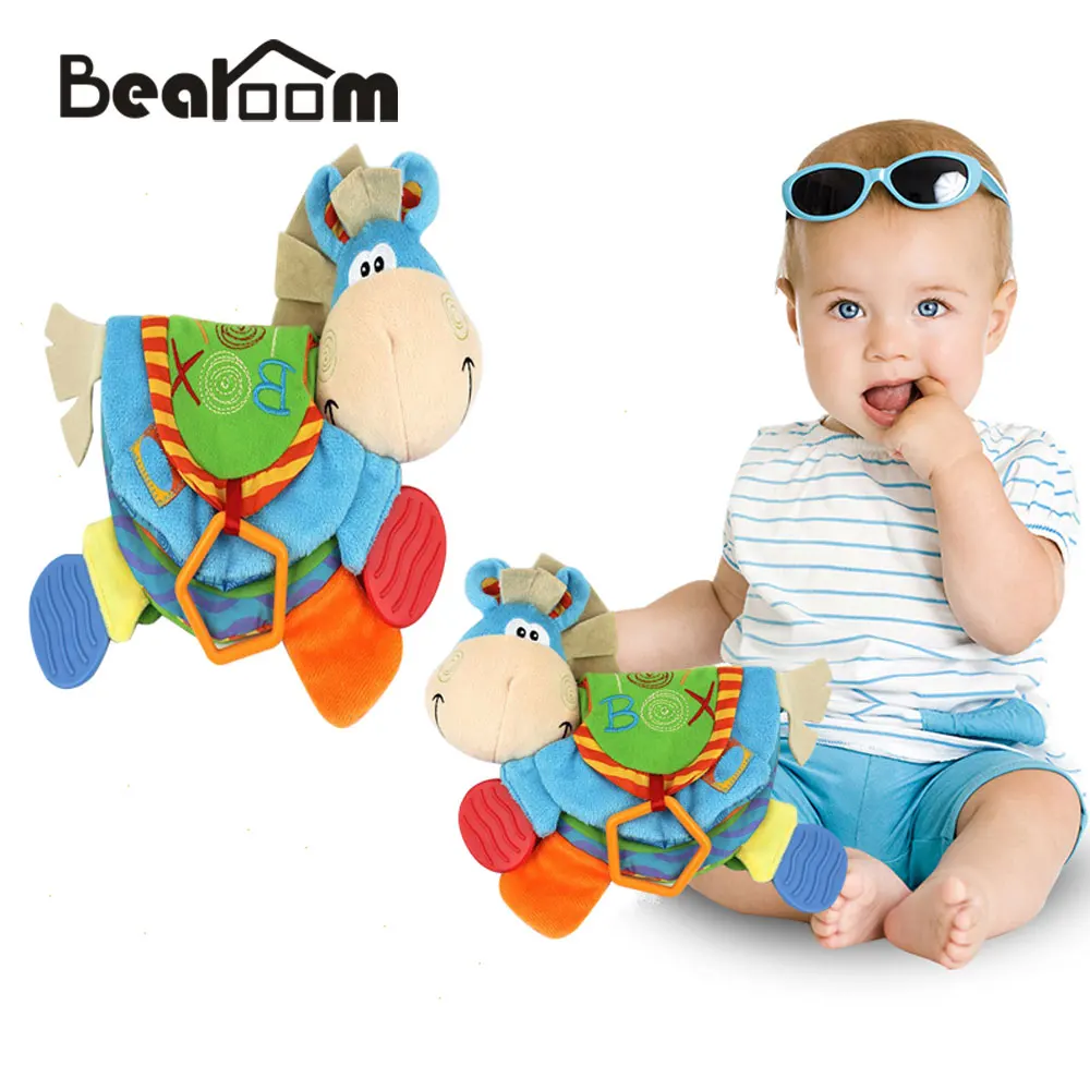 Bearoom набор игрушек тканевая книга для раннего развития Прорезыватель игрушка