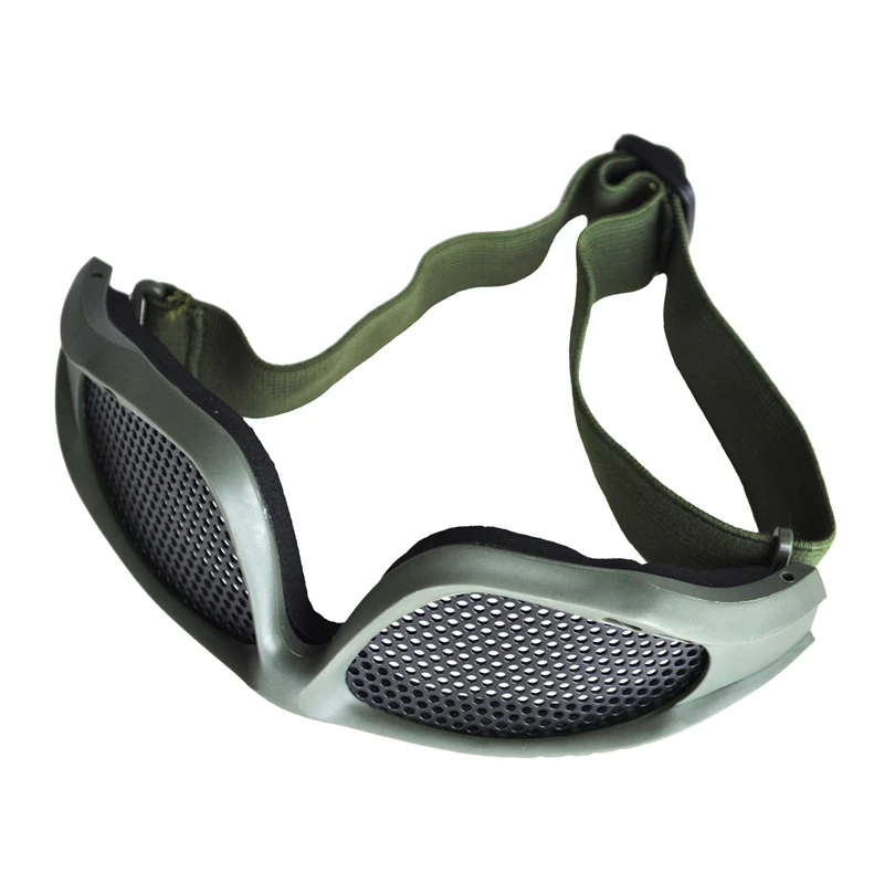 Стрельба страйкбола охота песок металлическая сетка очки армейский