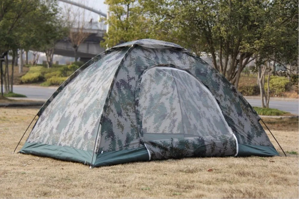 2-4 человек Кемпинг Камуфляж Палатка | Спорт и развлечения