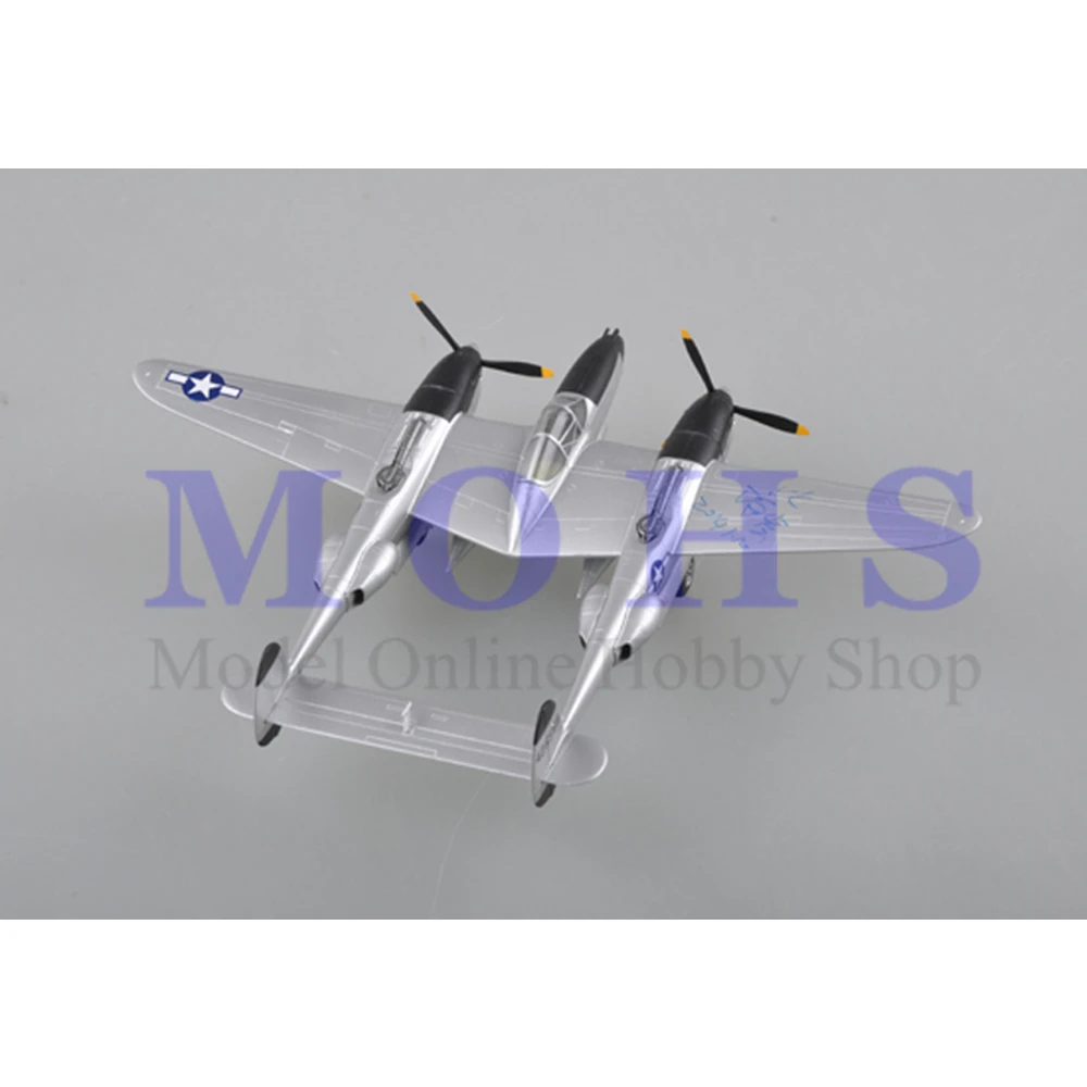 Easy Model 36430 1/72 собираемая модель P-38 весы Готовая модель шкала P38 масштабный самолеты Warbird P38 Lightning P-38