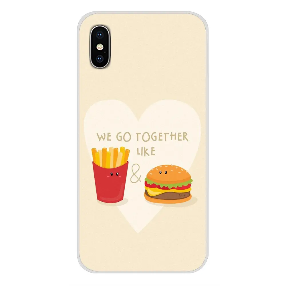 Силиконовые чехлы для телефонов Apple iPhone X XR XS MAX 4 4S 5 5S 5C SE 6 S 7 8 Plus ipod touch пицца
