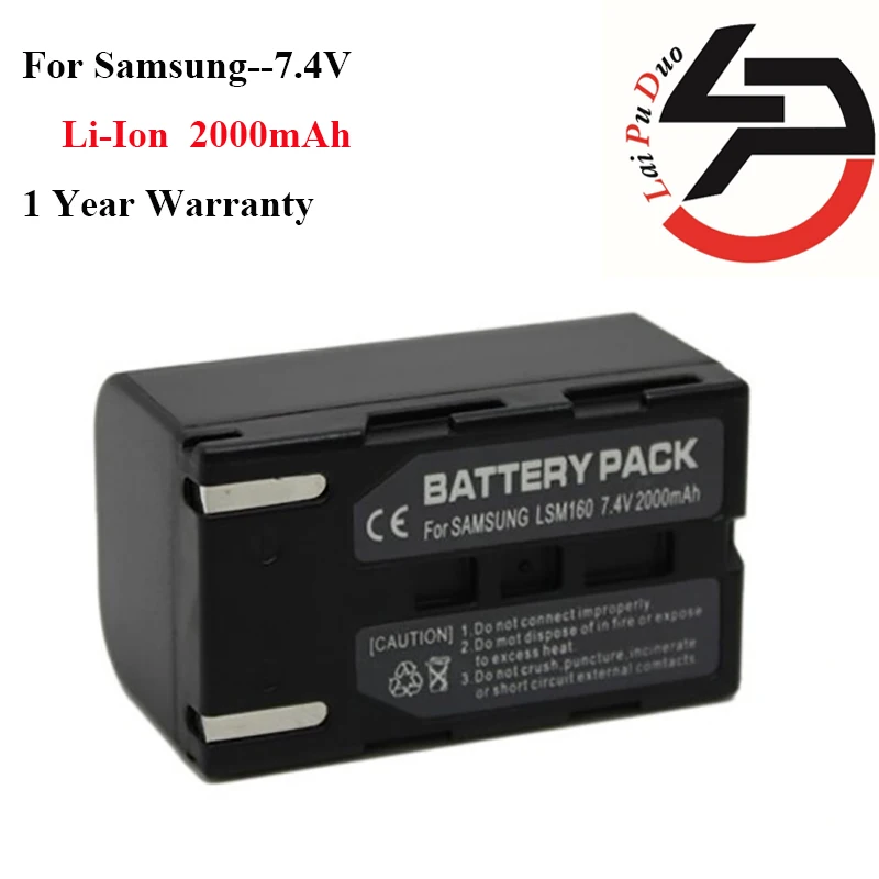 

Высококачественная 1700 мАч новая сменная батарея для Samsung SB-LSM160 SB LSM160 SBLSM160