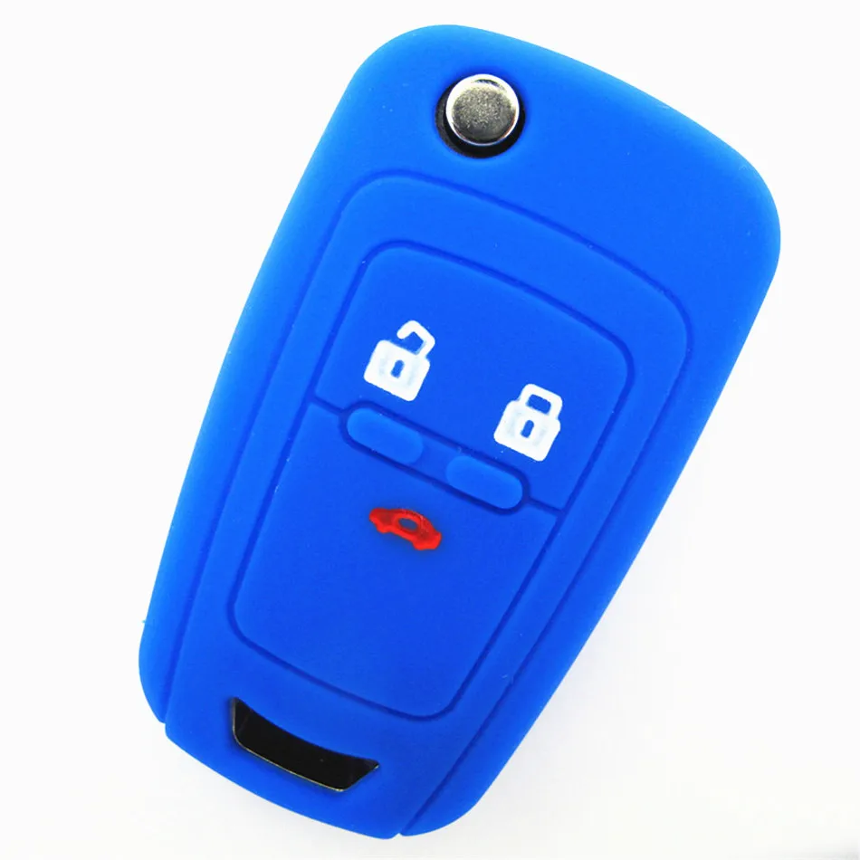 Силиконовый для ключа автомобиля чехол сумка ключ чехла Chevrolet Cruze 2013 Свеча оникс