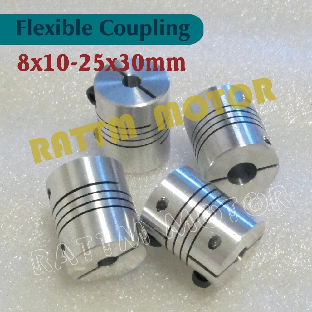 

4pcs Flexible Coupling Stepper Motor 8x10mm CNC Parts Router Mill