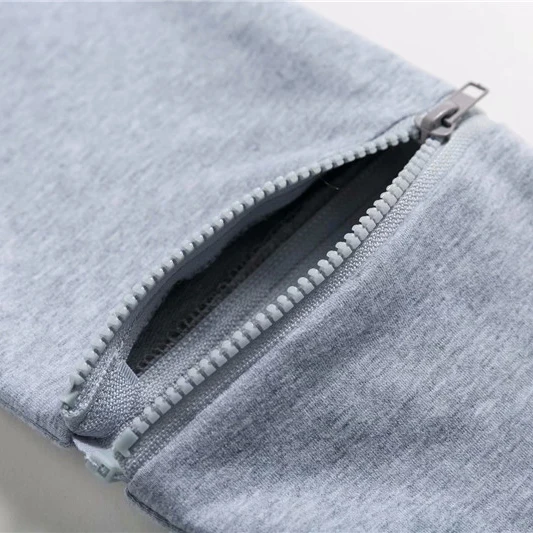 Новинка осени 2018 серое длинное платье с капюшоном асимметричный пуловер на