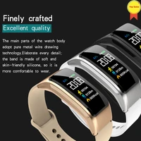2019 smart talk color headset talk smart band bracelet heart rate monitor sport smart watch passometer fitness tracker wristband