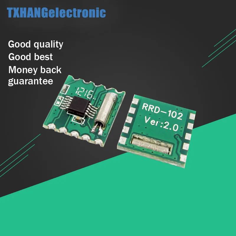 2 шт. FM стерео модуль радио RDA5807M RRD-102V2.0 беспроводной | Электронные компоненты и