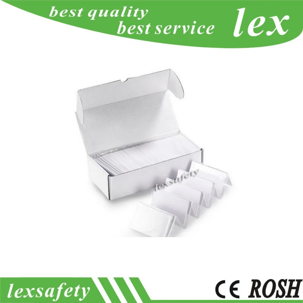 

100pcs/Lot Personalized Blank Card With F08 RFID Chip Or Contactless IC Chip RFID Card Compatible S50 Blank Contactless Card