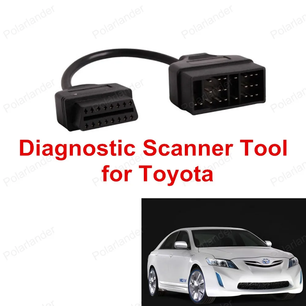 

Кабель-адаптер диагностический OBD2, 22-16 контактов, для Toyota