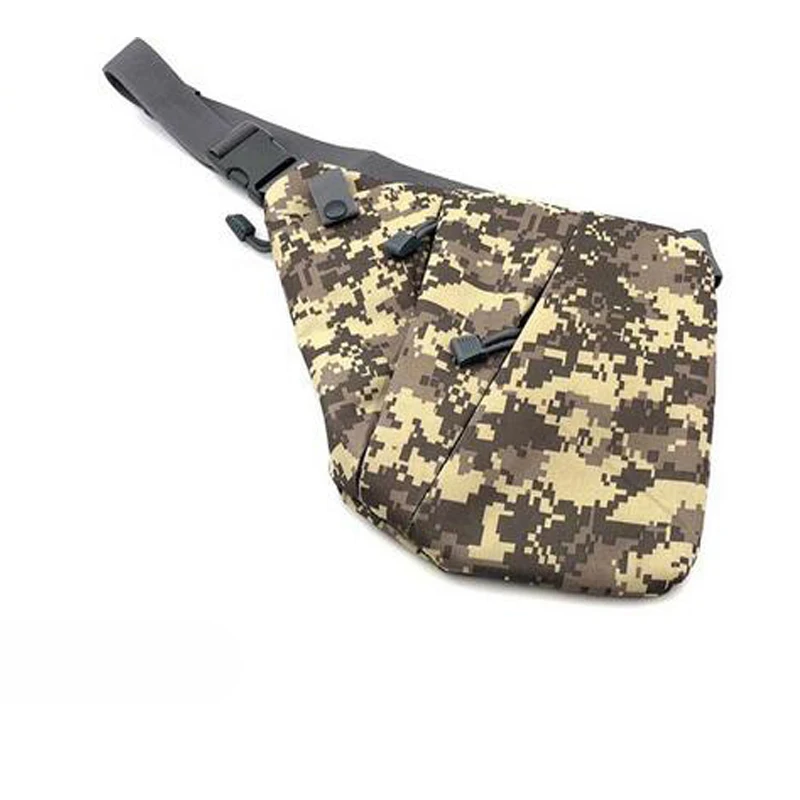 ACU Bag In Left Наружная Мужская нагрудная сумка, противоугонная сумка, тактическая левая/правая сумка на плечо, нейлоновая сумка-Кобура - Color: ACU Bag In Left