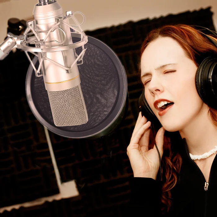 Конденсаторный микрофон YR03 Горячая Распродажа Студийный для записи KTV диджеев