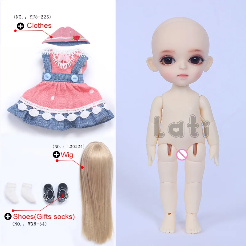 Lati желтый Lumi Fullset костюм SD BJD куклы 1/8 модель тела для девочек и мальчиков Игрушки Napi Pukifee Luts парик Обувь Одежда глаза