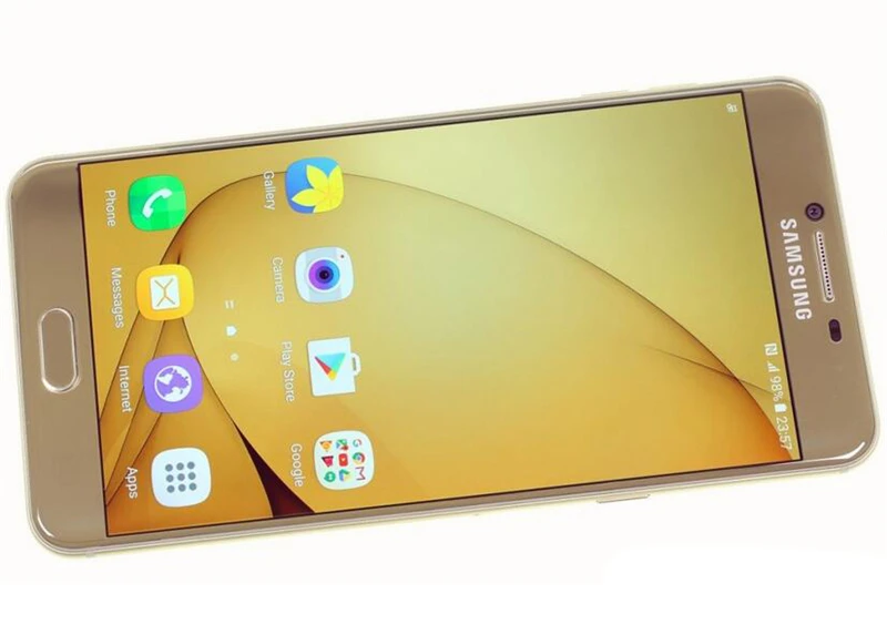 Оригинальный разблокированный Samsung Galaxy C7 64 ГБ GSM 4G LTE Восьмиядерный 5 7 дюйма 16 МП
