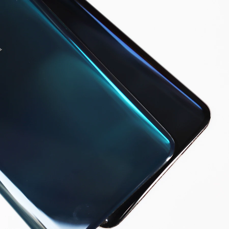 10 шт./лот Оригинальная крышка батареи Задняя стеклянная чехол для LG G7 ThinQ G710 G710EM для LG G7+ Задняя стеклянная панель клей