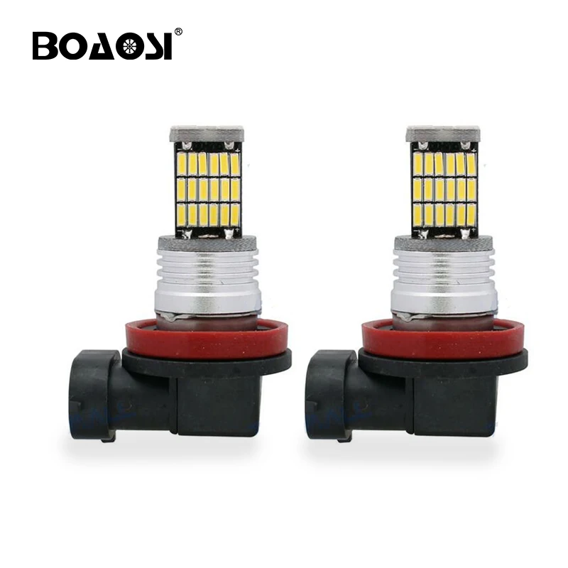 2x H8 H11 9005 9006 HB4 4014 CREE чипы светодиодный Противотуманные фары Дневные Фары