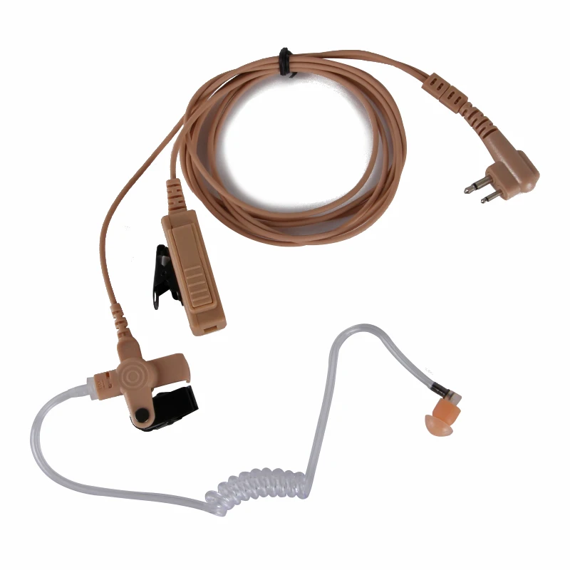Для Motorola GP88 GP300 двухсторонняя M plug воздуховод наушник гарнитура с ptt для CP040 CP200