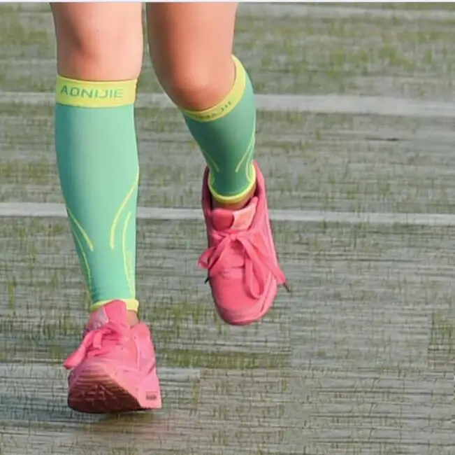 Спортивные Компрессионные дышащие теплые леггинсы AONIJIE с длинным рукавом защита