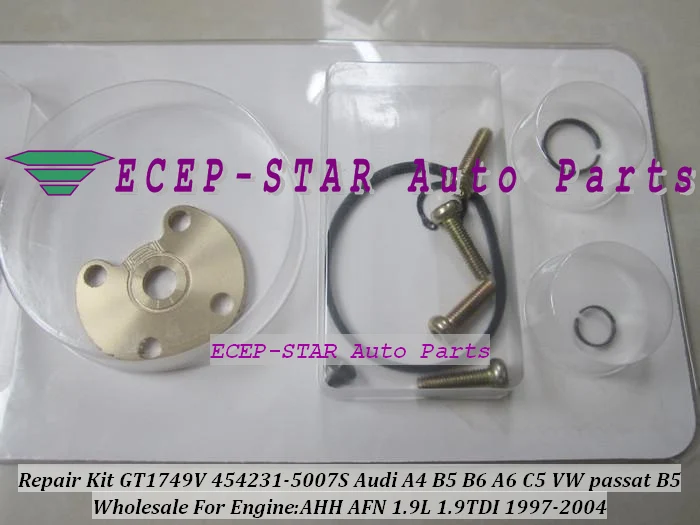 Ремонтный комплект Turbo ремонтные наборы GT1749V 454231 5007S 0001 028145702H для AUDI A4 B5 A6 VW Passat AHH AFN