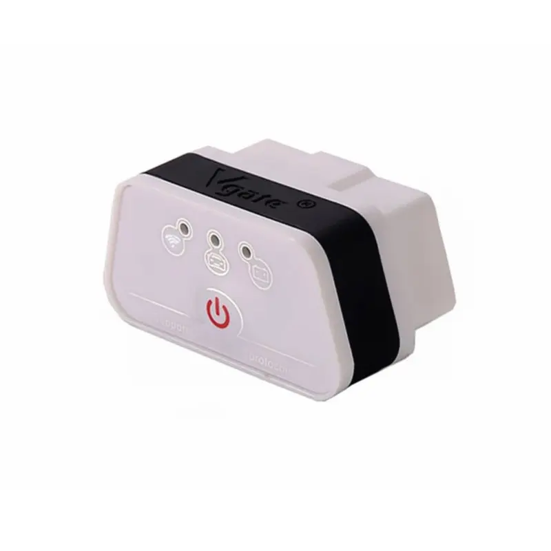 Vgate iCar wifi OBD 2 диагностический сканер адаптер iCar 2 wifi Автомобильный сканер для IOS iPhone iPad - Цвет: White Black